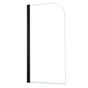 Шторка для ванны Azario Merrit 80 Черный / Прозрачное AZ-NF6211 800 BLACK