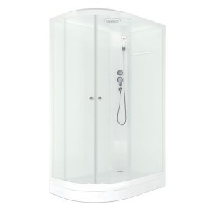 Душевая кабина Domani-Spa Delight Slim 120х80 левая Белый / Прозрачное, Поддон низкий, DS01DS128LLWCl00 Душевая кабина Domani-Spa Delight Slim 120х80 левая Белый / Прозрачное, Поддон низкий, DS01DS128LLWCl00