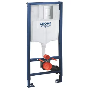 Инсталляция Grohe Rapid SL для подвесного унитаза с клавишей Skate Cosmopolitan Инсталляция Grohe Rapid SL для подвесного унитаза с клавишей Skate Cosmopolitan