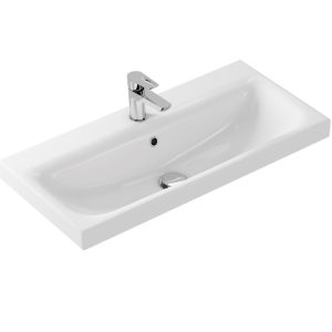 Раковина мебельная Cersanit Moduo 80 Белый глянцевый S-UM-MOD80SL/1 Раковина мебельная Cersanit Moduo 80 Белый глянцевый S-UM-MOD80SL/1